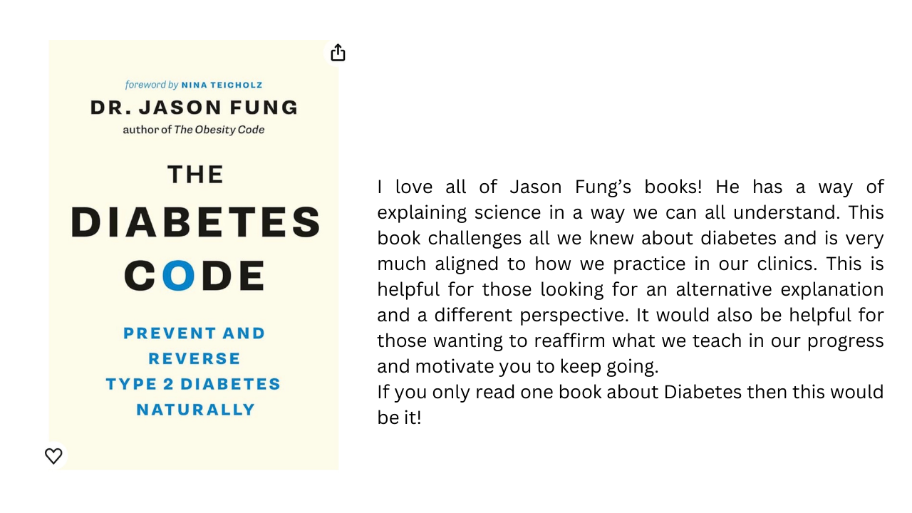 Book cover of The Diabetes Code by Dr Jason Fung reviewed by Dr Nerys Frater