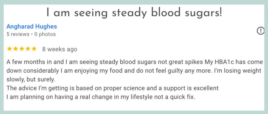 Preventing type 2 diabetes - client results