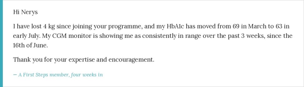 Reduce diabetes testimonial 3