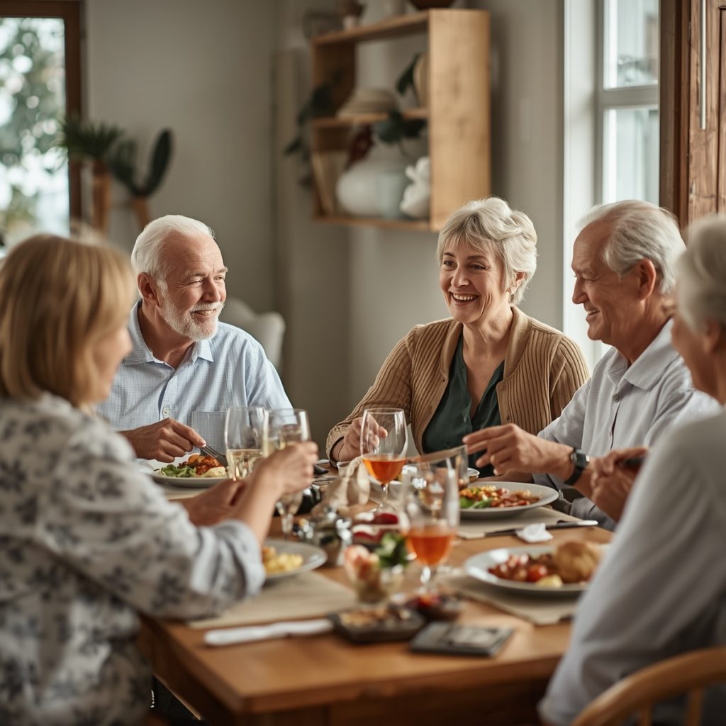 eat with your family
