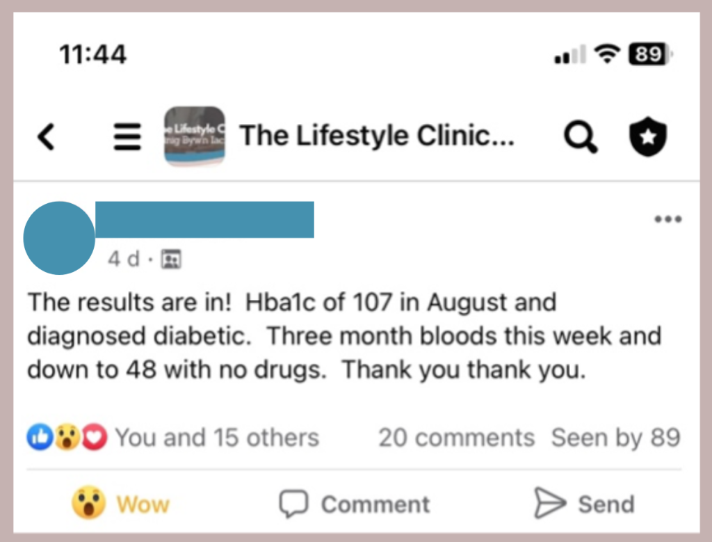 reverse type 2 diabetes testimonials